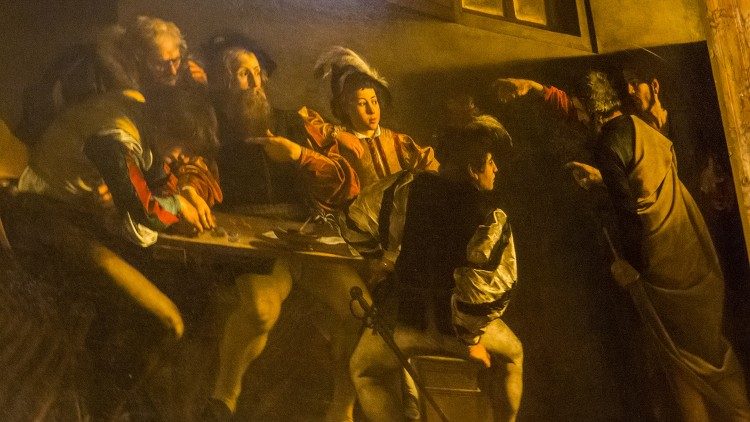 Powołanie Mateusza, Caravaggio