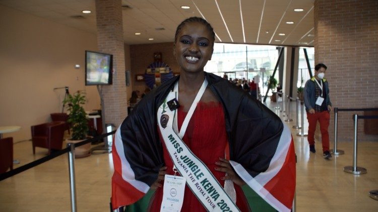 Jovem do Quênia - Wendy Omanga