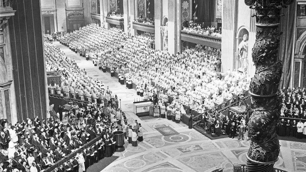 Hace sesenta años el primer acto del Concilio Vaticano II - Vatican News