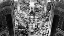 Odprtje drugega vatikanskega koncila, bazilika sv. Petra, 11. oktober 1962