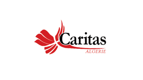 El logotipo de Cáritas Argelia