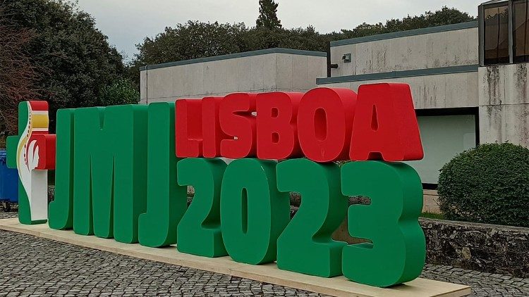 Le logo des JMJ de Lisbonne. 