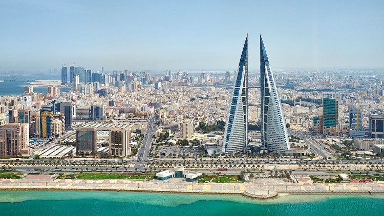 Toàn cảnh thành phố Manama của Bahrain, năm 2019