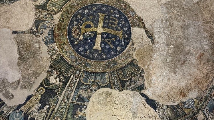 Mosaicos do Batistério de "San Giovanni in Fonte", Nápoles