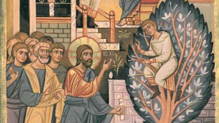  Cristo e Zaccheo - Vangelo della XXXI domenica C