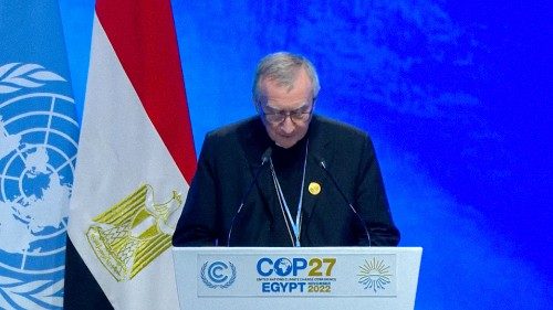Kardinál Parolin na konferencii COP27, otvorenej 6. novembra