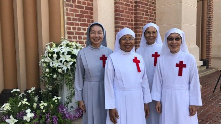 Sr Grazia Patthayaporn and other Sisters of the Sick who are  active in Thailand