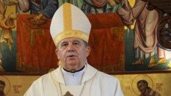 Архиепископът на Сараево, монс. Томо Вукшич 