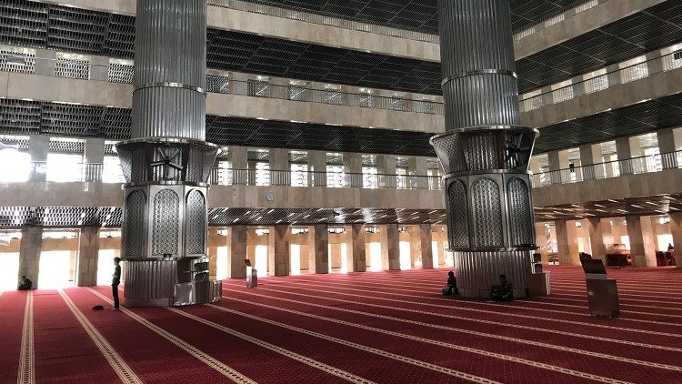 Interior of the Masjid Istiqlal