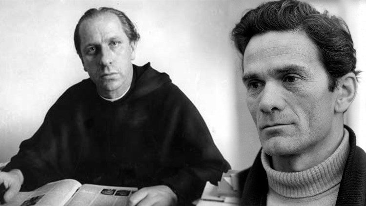 Padre David Maria Turoldo e Pier Paolo Pasolini