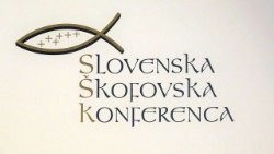 Logotip Slovenske škofovske konference.