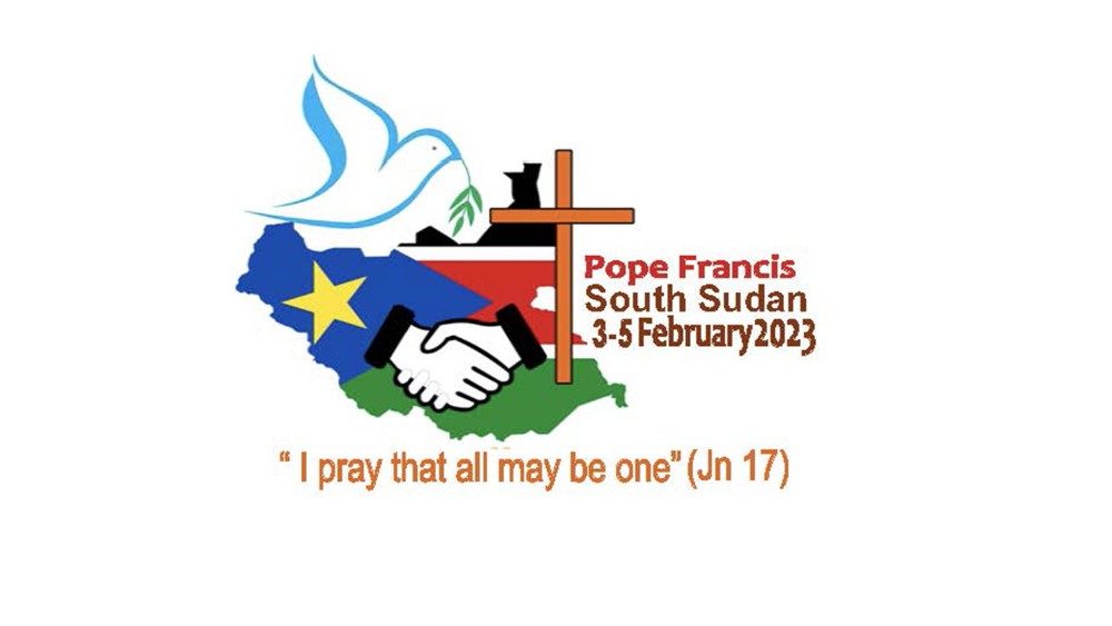 Logo e udhëtimit të Papës në Sudanin e Jugut