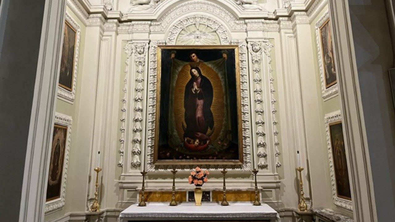 Esta es la imagen más antigua de la Virgen de Guadalupe en Roma - Vatican  News