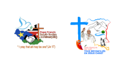 Die Logos zur Papstreise in die Demokratische Republik Kongo und den Südsudan