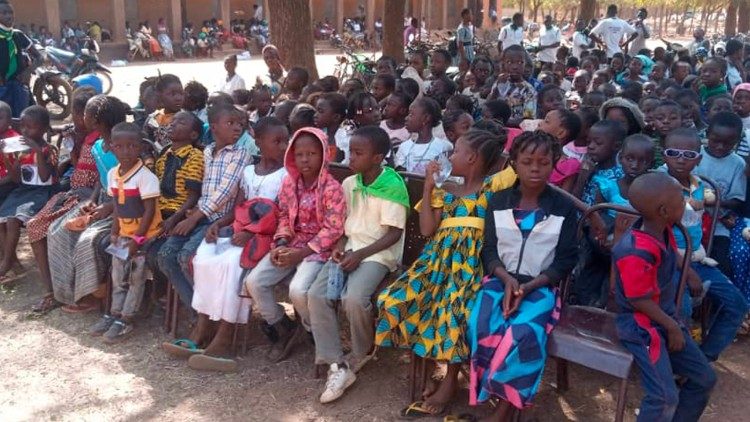 Celebración de Navidad en Koudougou, en el centro-oeste del país, 2022