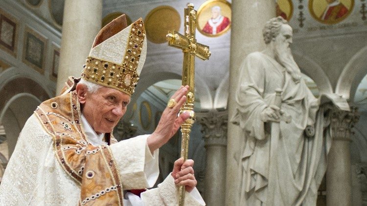 The late Pope Emeritus Benedict XVI