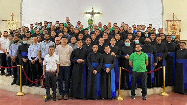 Os seminaristas da Arquidiocese de Manágua, Nicarágua