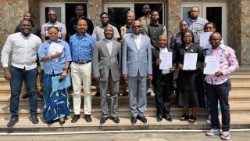 Quelques participants à la conférence sur l’amélioration de la communication, organisée par la Conférence Episcopale Nationale du Congo (Cenco), à Kinshasa, du 9 au 13 janvier 2023