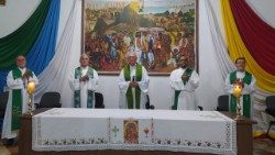 Celebração Eucarística encerra a I Experiência Vocacional Missionária Nacional