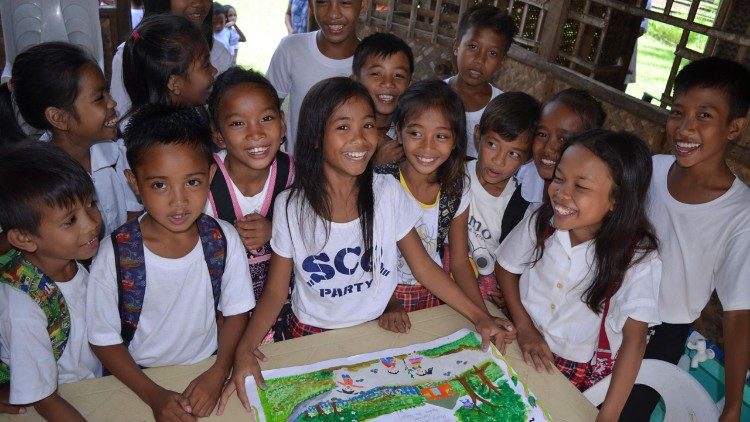 Schüler auf den Philippinen