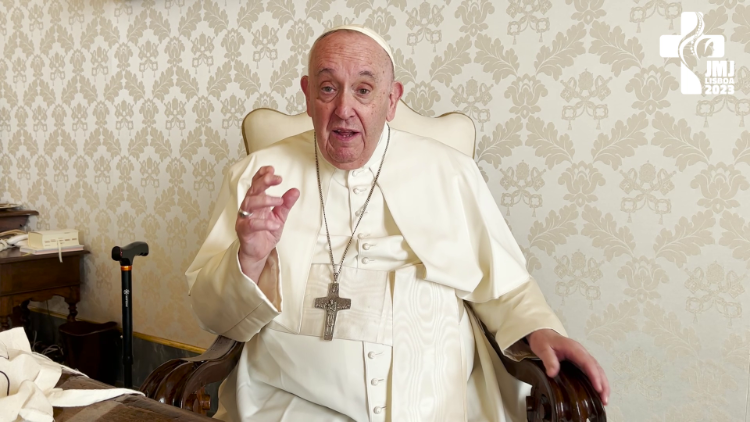 Papst Franziskus in einer Videobotschaft zum WJT
