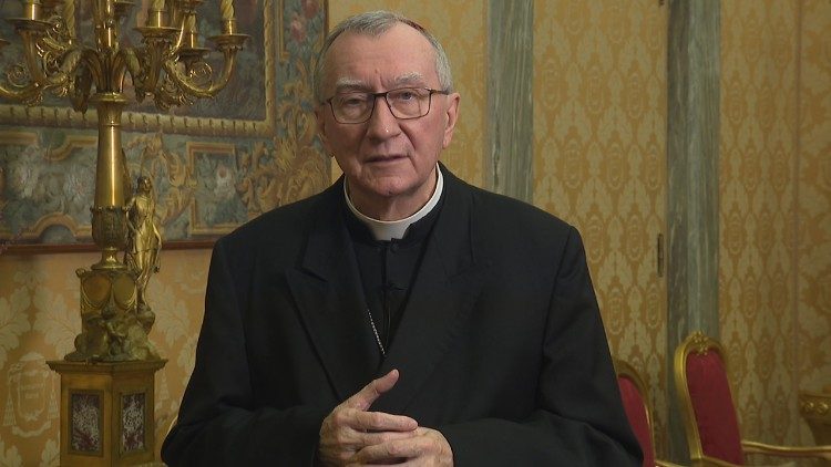 O secretário de Estado vaticano, cardeal Pietro Parolin (Vatican Media)