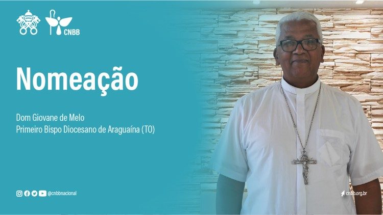 Papa anunciou criação da Diocese no Estado de Tocantins