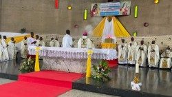 Messe de clôture de la 122ème assemblée plénière ordinaire de la Conférence épiscopale des évêques  catholique de Côte d’Ivoire (CECCI)