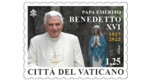 Gedenkbriefmarke für Benedikt XVI. herausgegeben