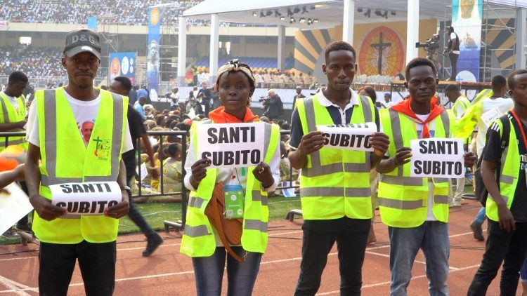 DRC: Young Congolese appeal to Pope Francis to canonise Blessed Anuarite and Bakanja.