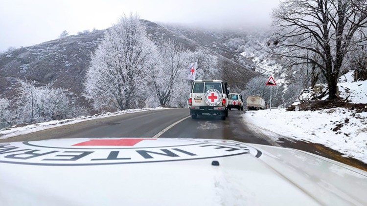 2023.02.03 Artsakh. Croce Rossa internazionale