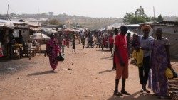 Il campo sfollati di Giuba in Sud Sudan