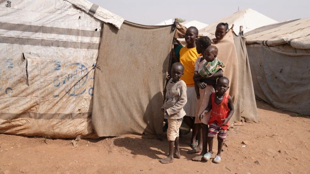 Dans un camp de déplacés, aux portes de Juba, au Soudan du Sud