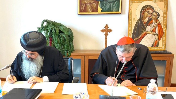 Подписването на документа за Тайнствата между Католическата църква и Близкоизточните православни църкви