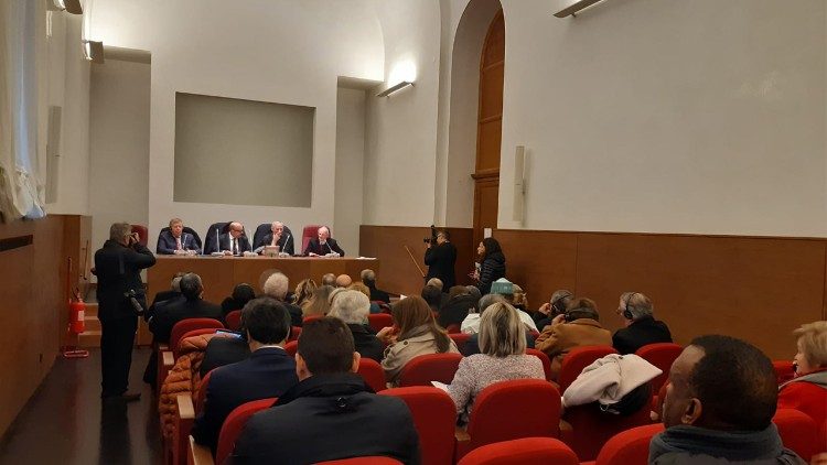 L'Aula Conferenze Pio XI di Palazzo San Calisto