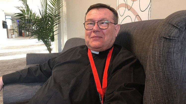 Mgr Paolo Pezzi, l'archevêque métropolitain de Moscou.