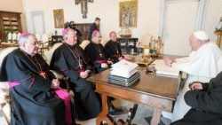 Papa Francisco recebe presidência da CNBB 