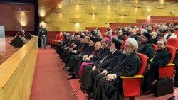 Otwarcie kontynentalnego zgromadzenia synodalnego dla Kościołów katolickich na Bliskim Wschodzie, Betania-Harissa, Liban, 13 lutego 2023