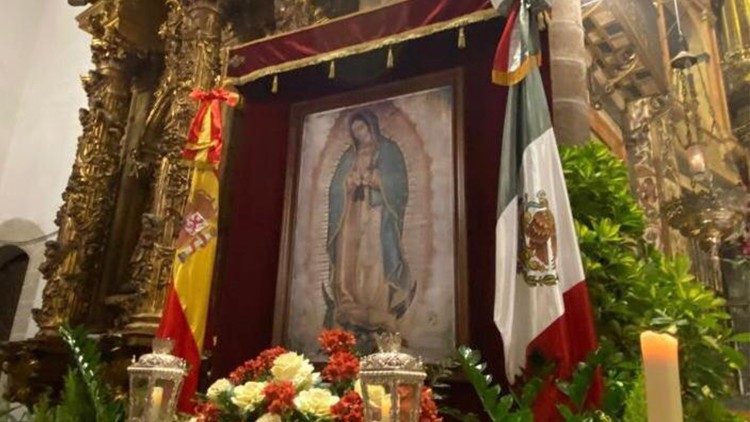 A Virgem de Guadalupe, geminados os santuários da Espanha e do México