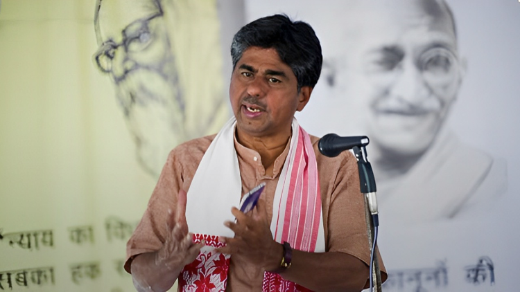Rajagopal P.V., Gründer der Orga­nisation Ekta Parishad („Solidarischer Bund“), Preisträger des Niwano-Friedenspreises 2023 