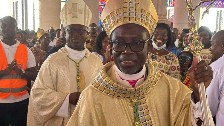 Mgr Joseph Aka, évêque de Yamoussoukro 