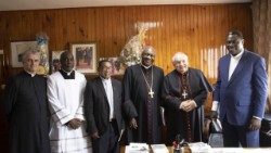 Visite du cardinal Aveline au Cameroun