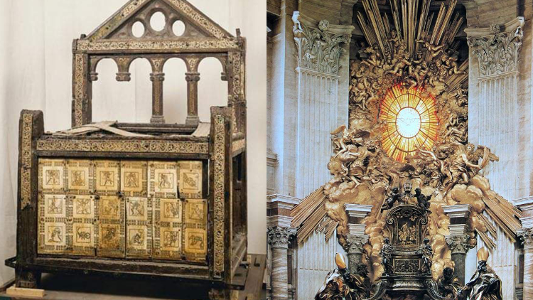 Столът на Свети Петър и Олтара на Свети Петровия престол