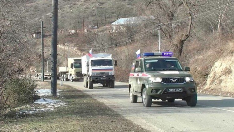 2023.02.22 Convoglio Russo porta aiuti umanitari in Artsakh