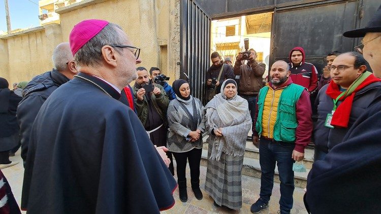 El Prefecto del Dicasterio para las Iglesias Orientales, Monseñor Claudio Gugerotti, visita a Siria y Turquía