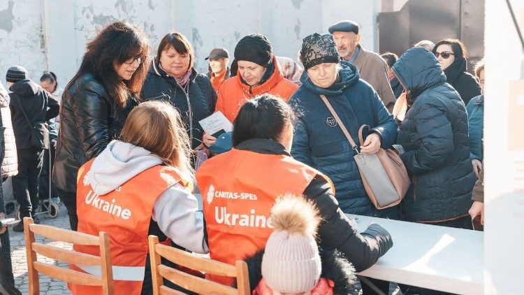 Die Caritas hilft nach Kräften in der Ukraine