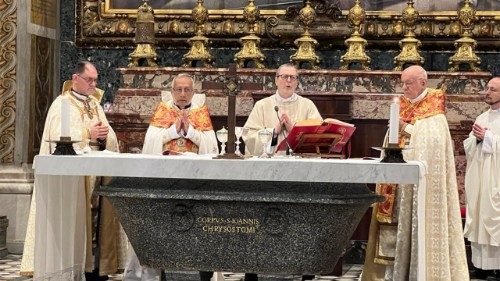 Arménie, messe pour saint Grégoire de Narek au Vatican