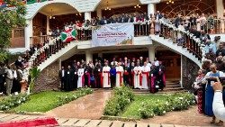 Participantes en la Asamblea Continental del Sínodo en Addis Abeba