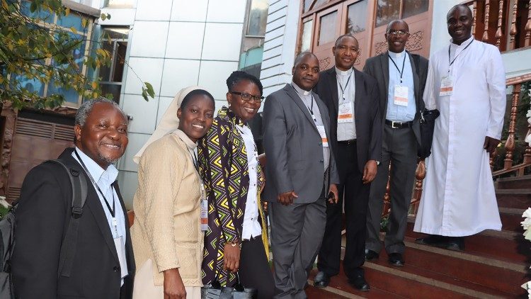 Beberapa peserta Sinode di Addis.