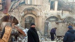 Rovine ad Antiochia, città della Turchia devastata dal terremoto del 6 febbraio scorso